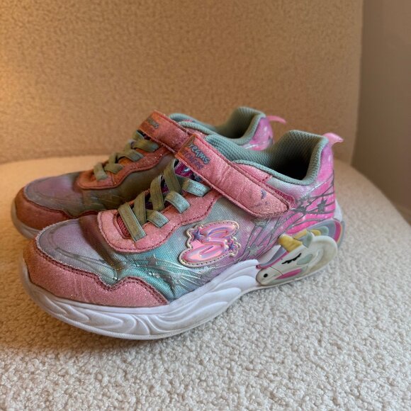 Skechers Unicorn Dreams Sneakers - Size 2 - Picture 1 of 6
